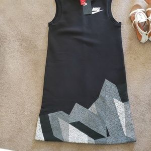 Nike cotton fleece dress NWT